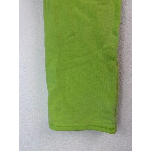 Abercrombie and Fitch women's small green Y2K wide‎ leg low rise sweatpants - Picture 6 of 9